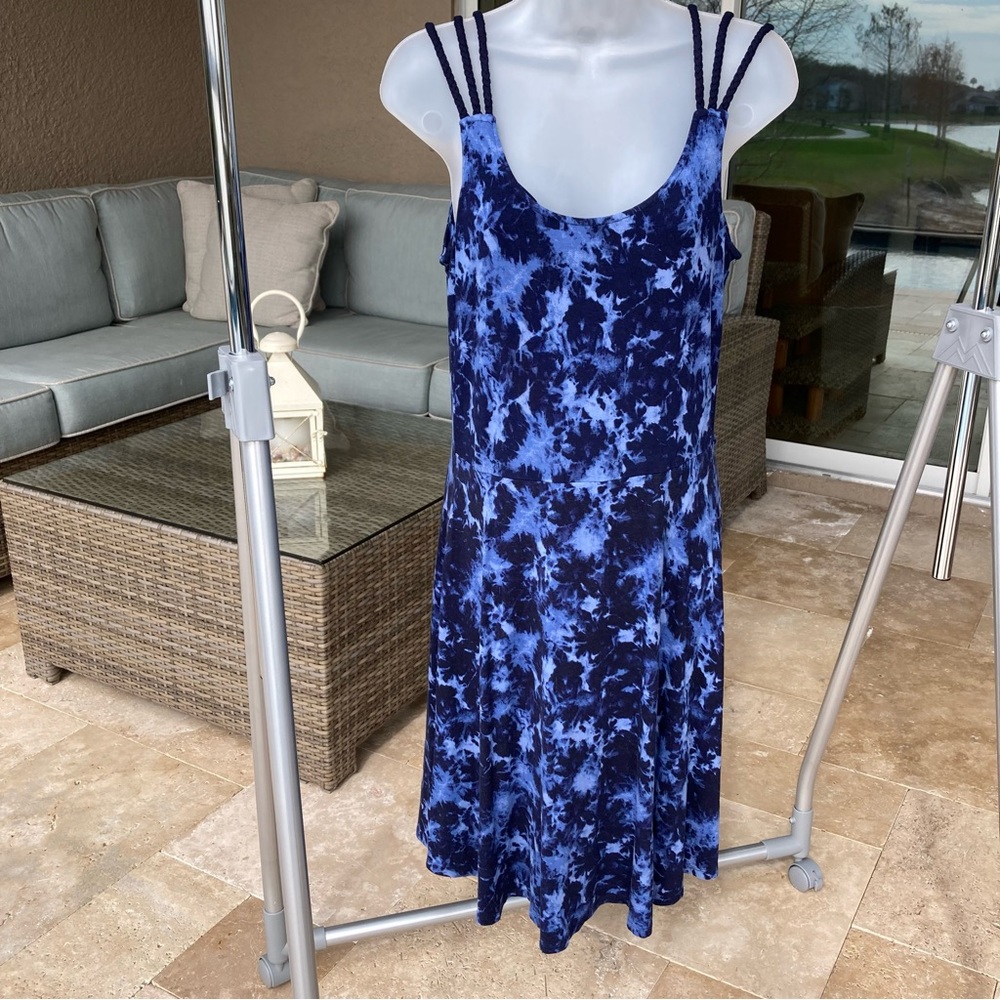 Reitmans Womens Blue Sundress Coverup Size M